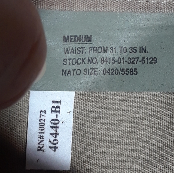 Tru-Spec khaki tan ripstop BDU cargo shorts - Picture 7 of 9